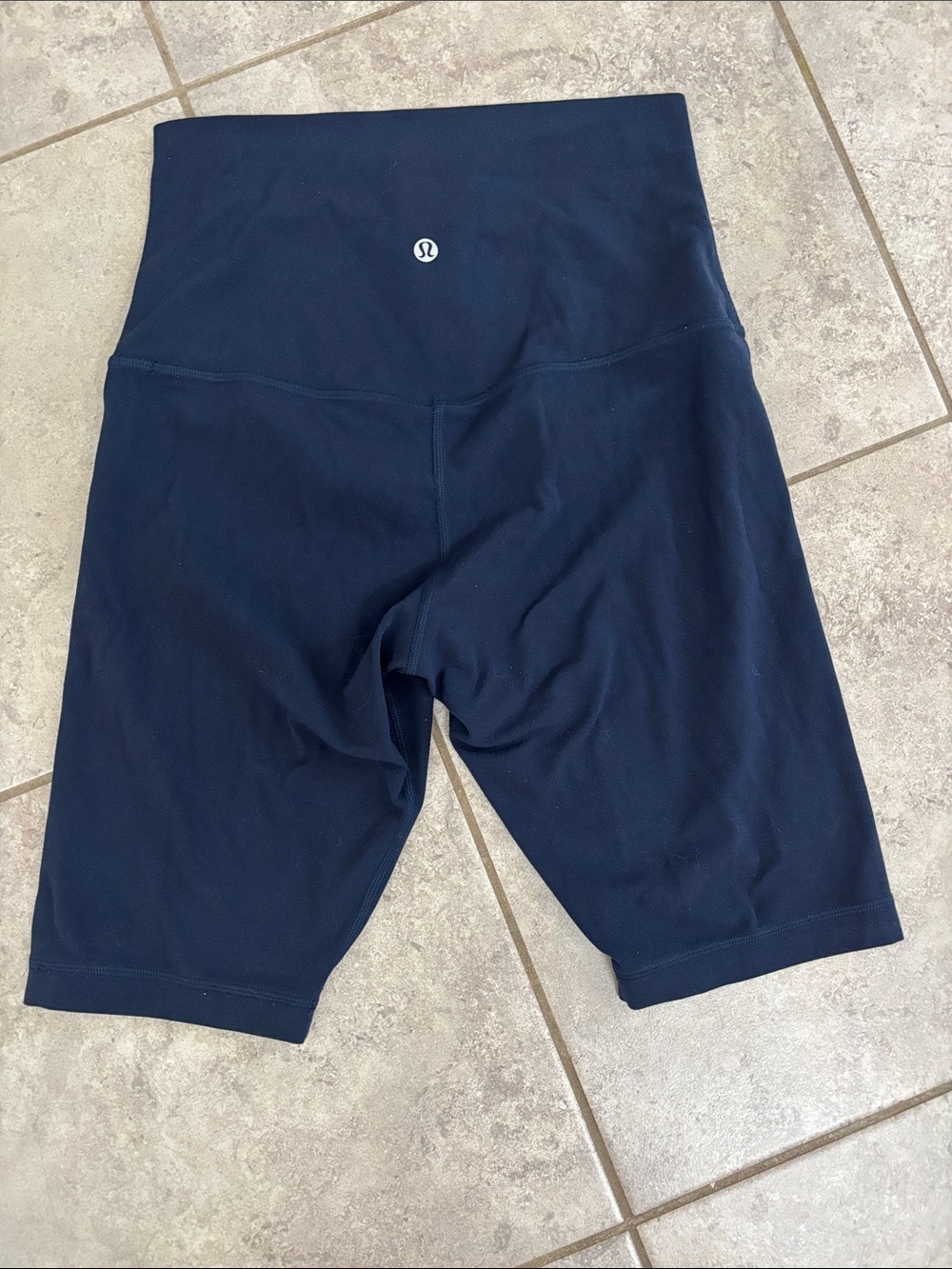 Lululemon Align High-Rise Navy Bike Shorts